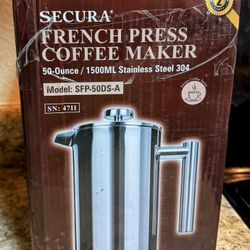 Secura French Press Coffee Maker 