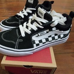 Filmore Checkerboard Vans firm on price 