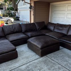 Wow ⭐️ Gorgeous Restoration Hardware Cloud Modular Sectional Couch/Sofa | FREE DELIVERY