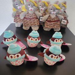 Cat, Tiny Owl Squeaky Toy