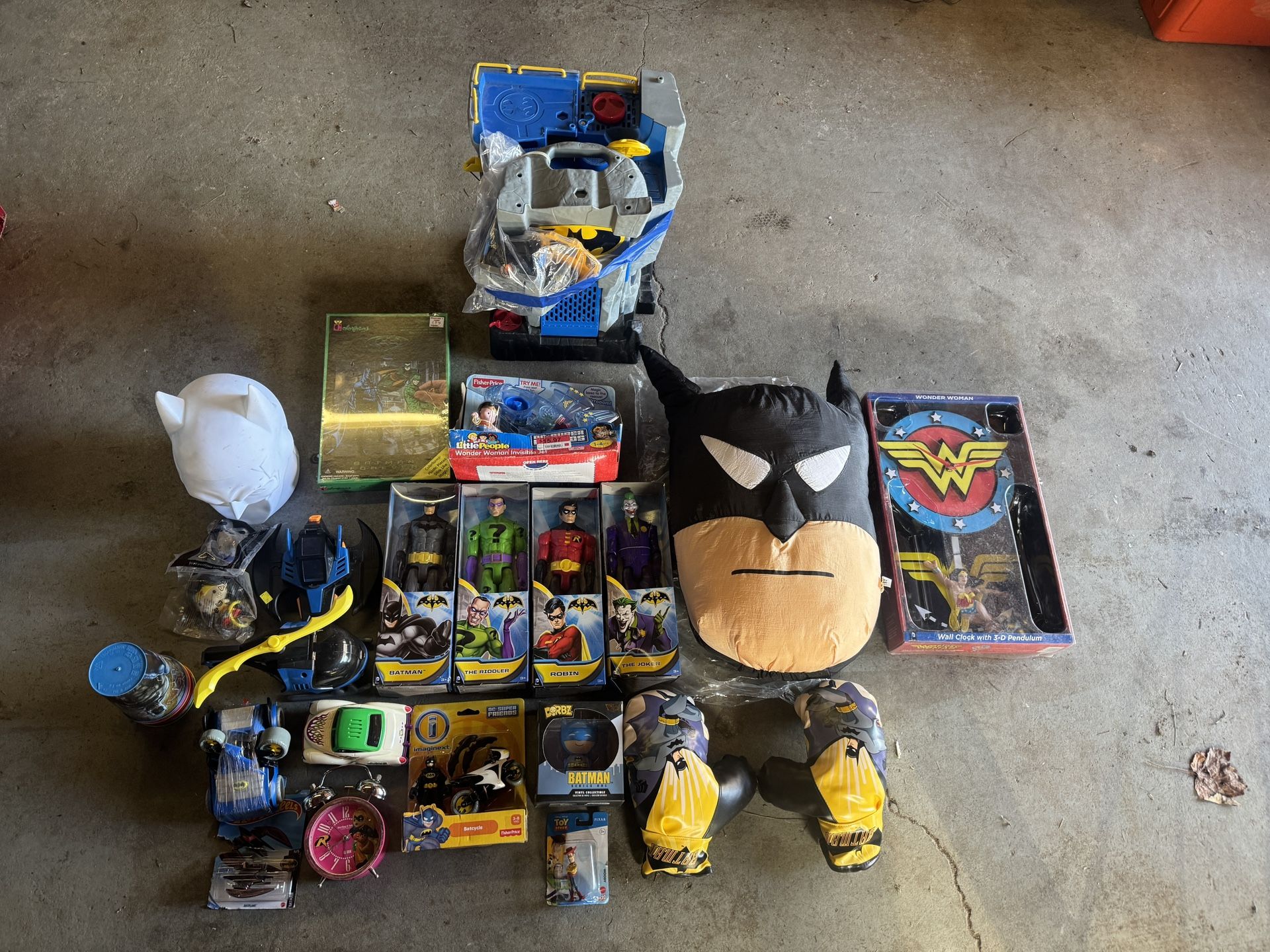 Kids Toys LOT Batman And More New And Used 