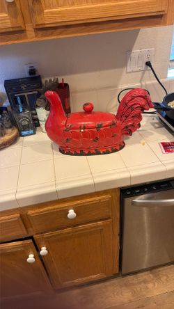 Ceramic Rooster