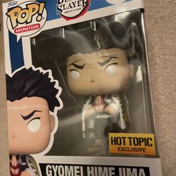 Funko Pop Exclusive Anime Demon Slayer Giyomei Himejima Box Damage 