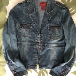 Sassy Paris Blues Jean Jacket