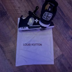 Louis Vuitton LV Skate Sneaker Black White