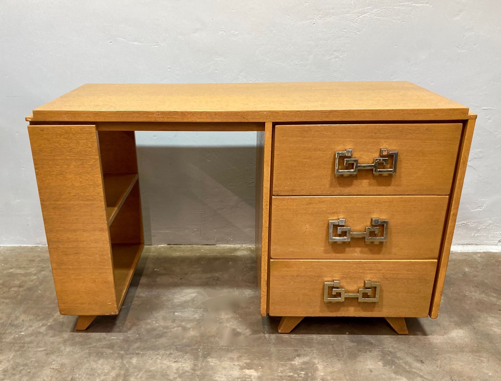Small Mid-Century Wood Desk