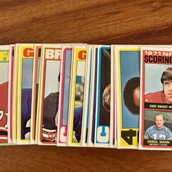 1972 Topps Football Lot - 34 Different Cards