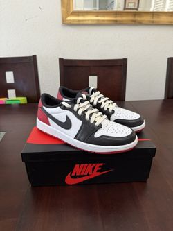 Jordan 1 Low Black Toe