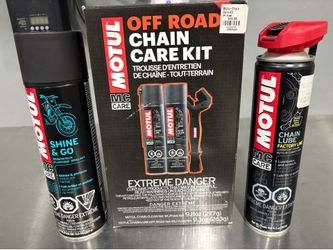 Dirt Bike or Motorcycle chain cleaner