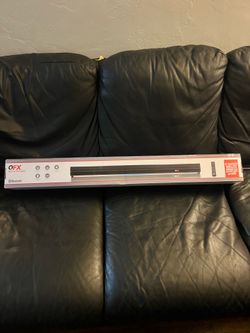 QFX Bluetooth Wireless Soundbar LED Party Lights HDMI Remote Included New