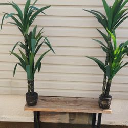 Fake Plant And Bench Combo For $150