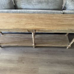 Everett Long Wood Foyer Table 