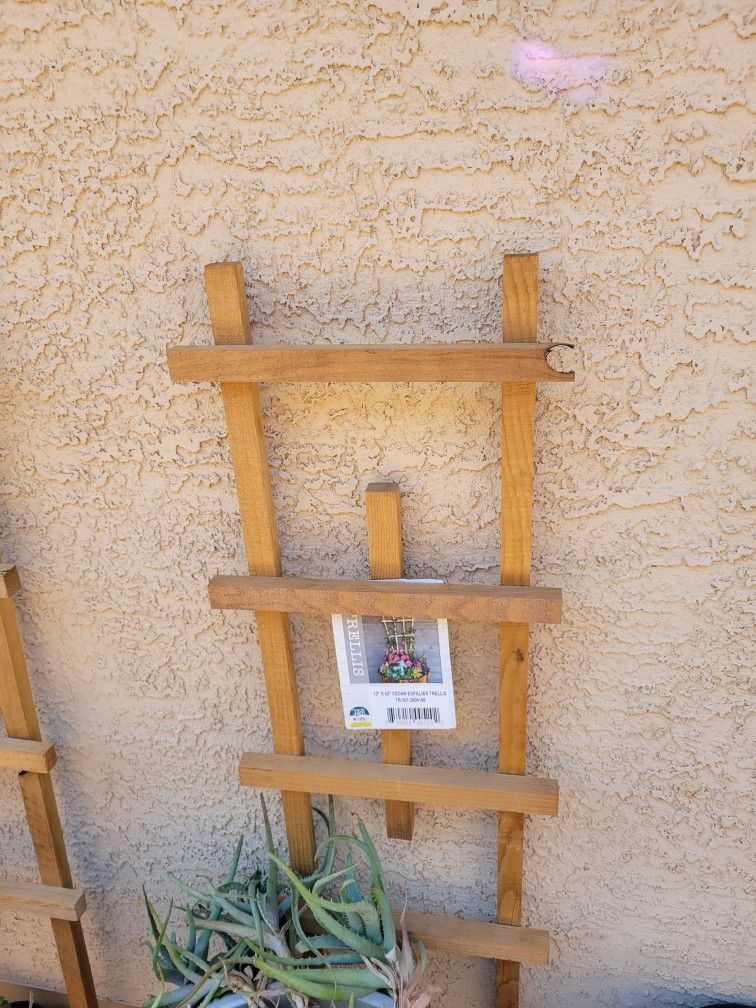 12"×42" Cedar Trellis For Plants