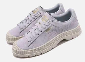 Puma Utility Suede Sneakers Casual Blue Womens Size 7