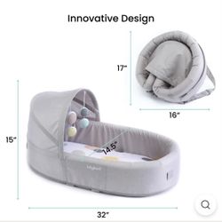 Lulyboo Indoor/Outdoor Cuddle & Play Lounge +Bubble 