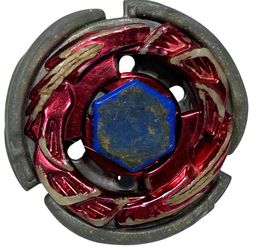 Hasbro Beyblade Metal Fusion Cyber Pegasus Stealth Battlers XTS Rare Used