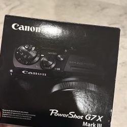 Canon PowerShot G7 X Mark III