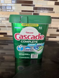 Cascade Complete Shine Boost Dishwasher Pods 🧼