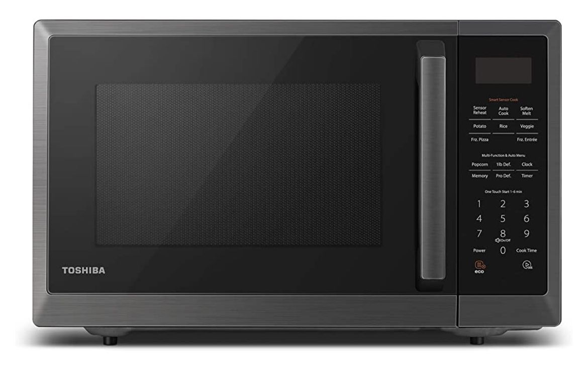 Toshiba Microwave 1100W Black Stainless Steel