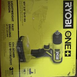 Ryobi 18v Drill Kit 