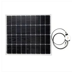 Grape Solar 100-Watt Solar Panel Charging Kit $90