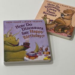 2 How Do Dinosaurs Board Books