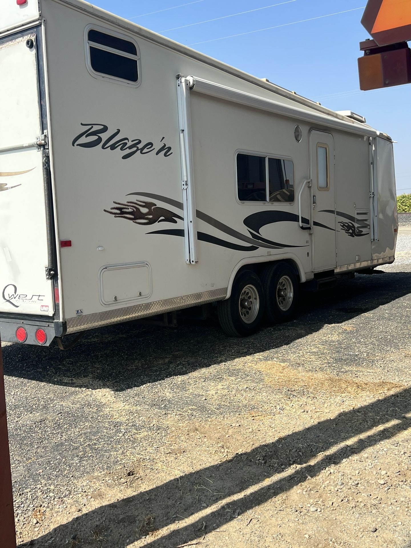 2002 28ft Blazen Toy Hauler