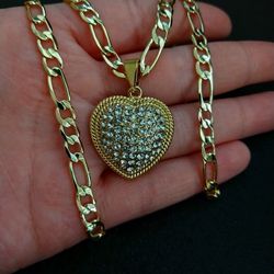 Heart W Chain