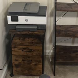 Printer And Filing Cabinet