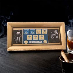 Handmade Golden State Warriors Rolling Tray