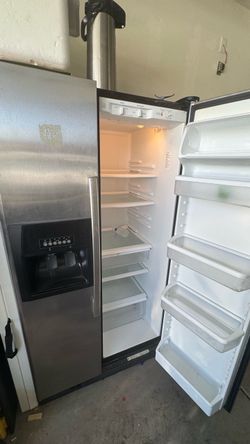 Fridge and chest freezer