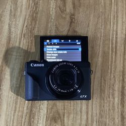 Canon Camera G7x Mark III In Good Sharp 