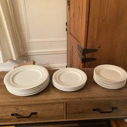 Pottery Barn Dinner and Salad Plates 