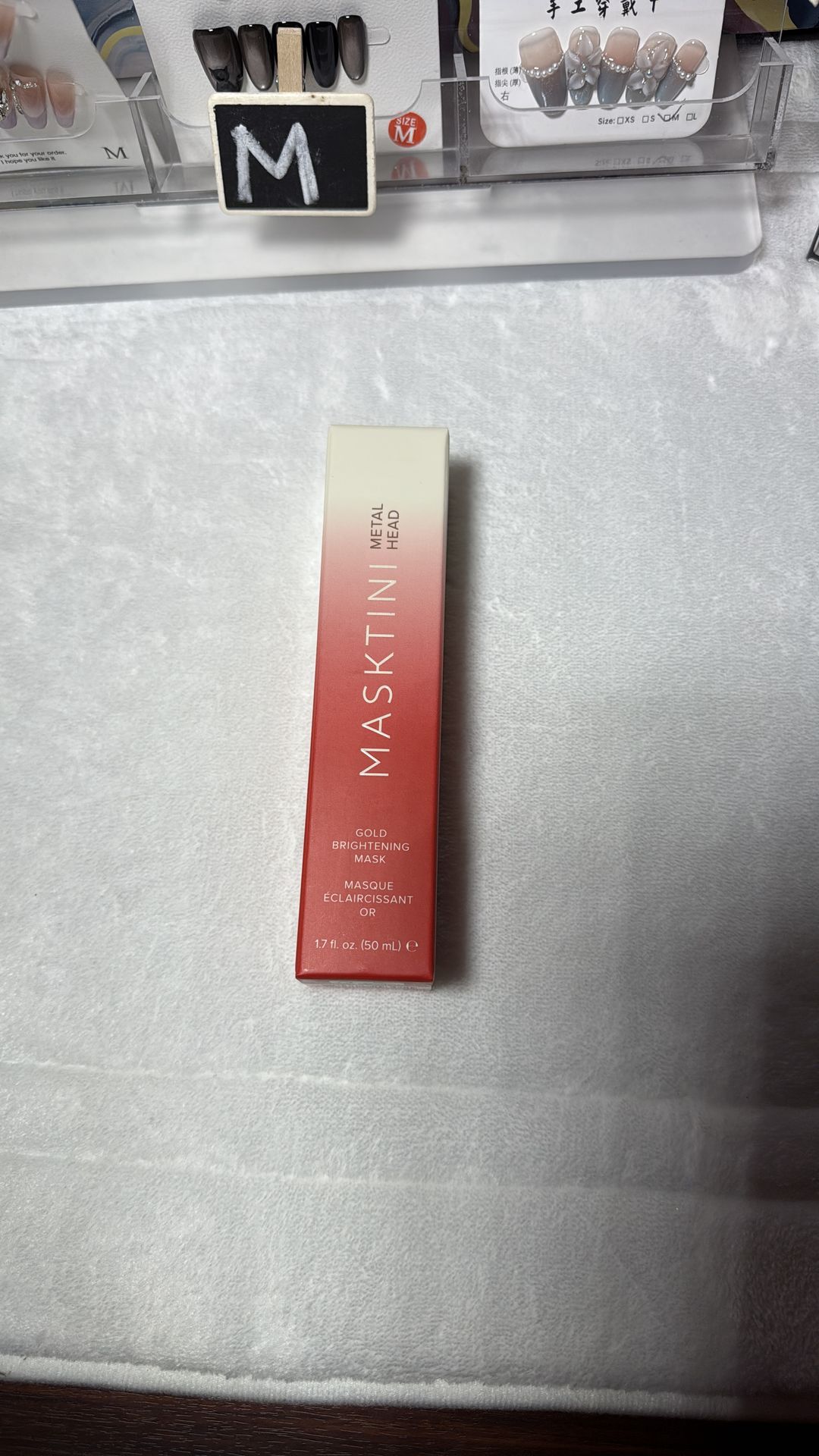 Masktini Metal Head Gold Brightening Mask