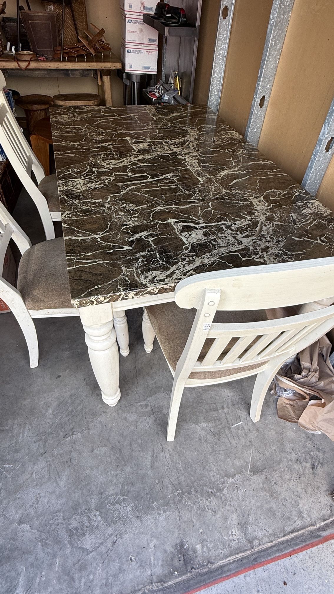 Dining Table With 3 Chairs And Bench