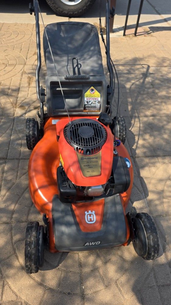 Husqvarna Awd Self Propelled Lawn Mower.