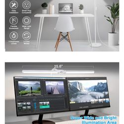 White Floor Lamp, 18W/2000LM Bright LED Floor Lamp for Living Room, Adjustable