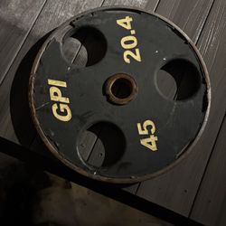 45 pound plates