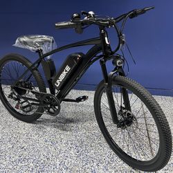 Q7 UNIBIKE Electric Mountain Bike With Removable Battery, 25MPH Top Speed, 36v 10 Ah