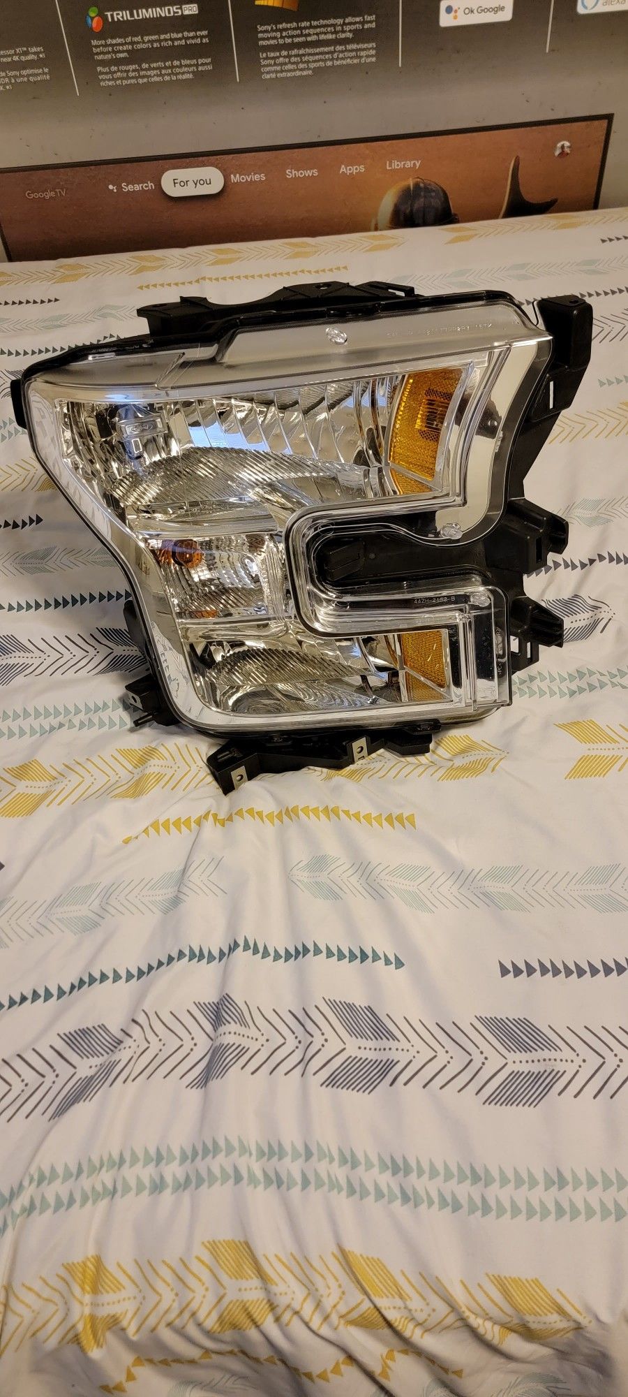 Ford F150 Headlight 2015-2017 Right Side  Halogen OEM