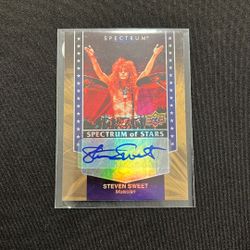 2008 Upper Deck Spectrum Of Stars Steven Sweet