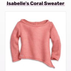 Isabelle Coral Sweater good condition.