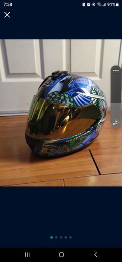 Scorpion  motorcycle  helmet 