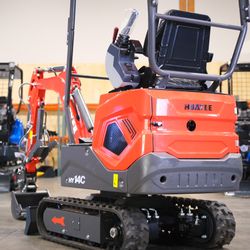 2025 NEW | HuaYee H14c Mini Excavator – Briggs & Stratton | 1.3 Ton | Warranty + bonus accessories