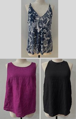 lot of 3 Women's Camis and Tanks - size Medium