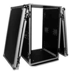 ProX T-18RSS, 18U Space Amp Rack Mount ATA Flight Case 19 Inch Depth W-Casters
