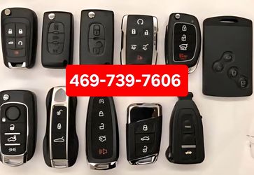 Car Key's, Remotes And Key Fobs 🔑