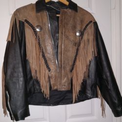 Ladies Premium Leather Jacket and Vest