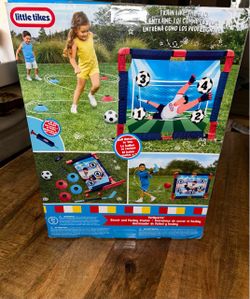 Little Tikes Soccer & Hockey Trainer Set Adjustable Great Condition