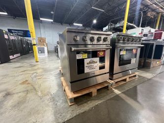 Thor Kitchen - 4.2 cu. ft. Slide-In Professional Gas Range - Stainless Steel